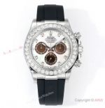 Rolex MOP Diamond Cosmograph Daytona 1:1 Replica C1 Factory 4131 Watch 40mm